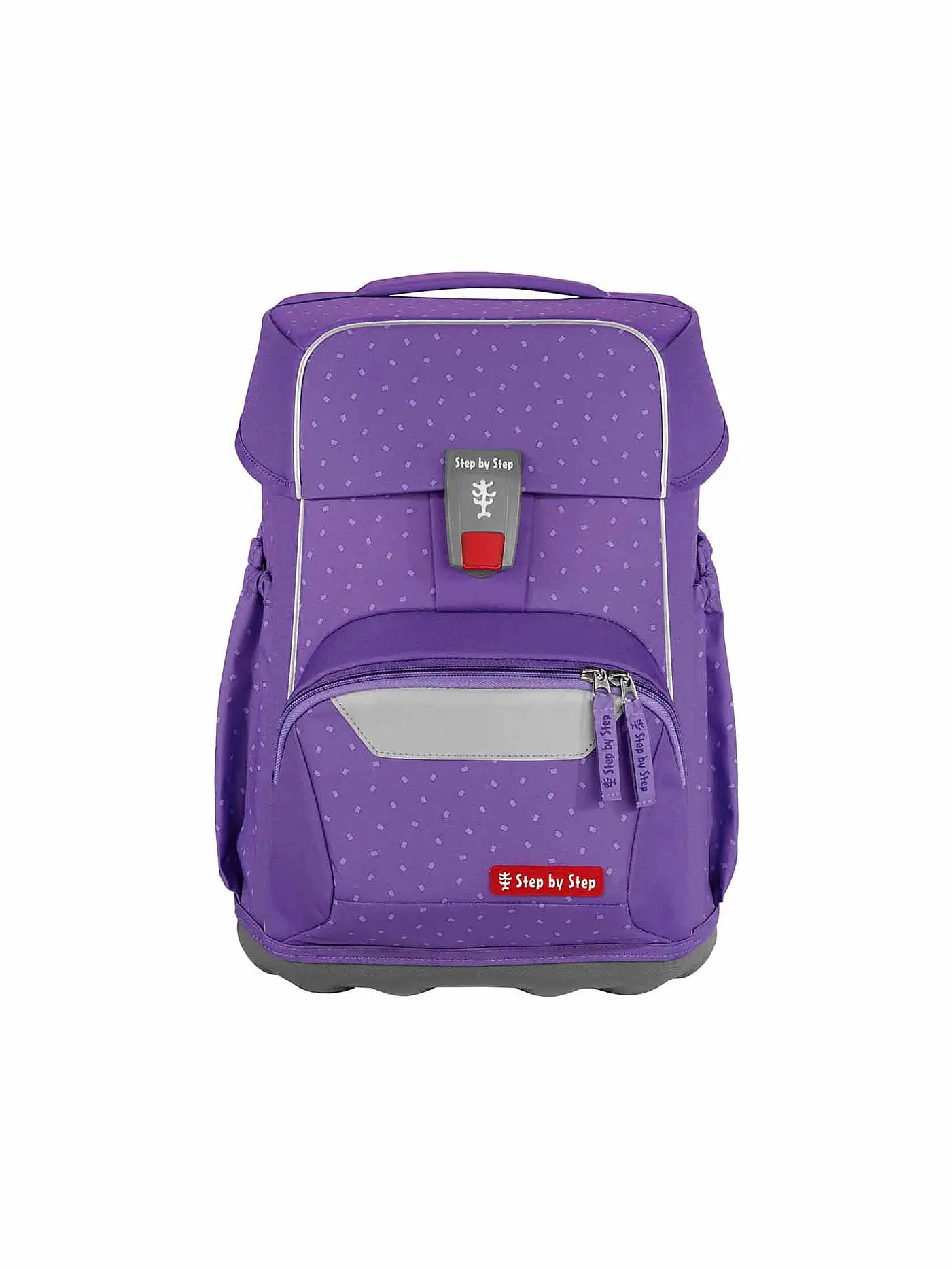 STEP BY STEP | Schultaschen Set 4tlg BASIS Purple Konfetti | lila